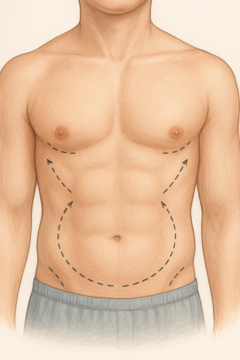 Six Pack Surgery (Abdominal Etching)